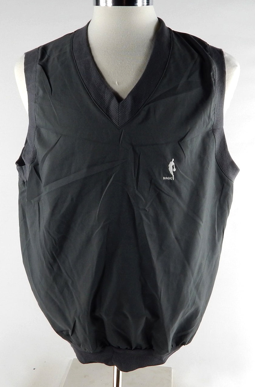 2000s Orlando Magic # Team Issued Grey Vest Shirt Reebok L 622