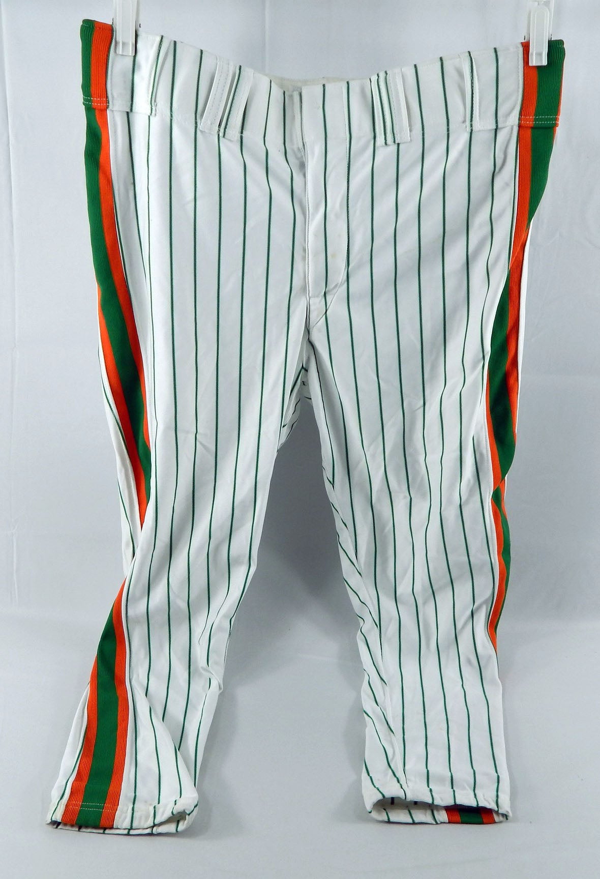 1990 New York Mets Doc Edwards #32 Game Used White Pants St Pattys Day 42 518