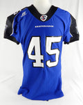2004-07 Dallas Desperados Duke Pettijohn #45 Game Used Blue Jersey XL 379