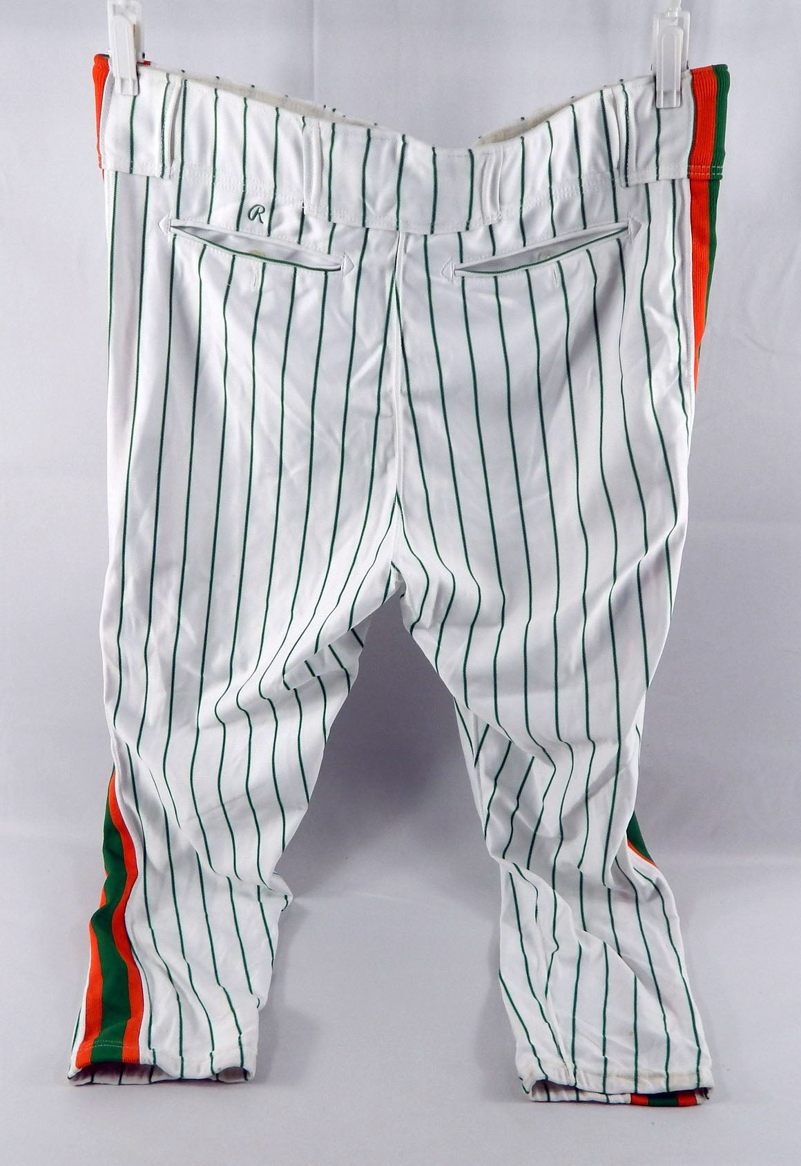 1990 New York Mets Doc Edwards #32 Game Used White Pants St Pattys Day 42 518 Pic2
