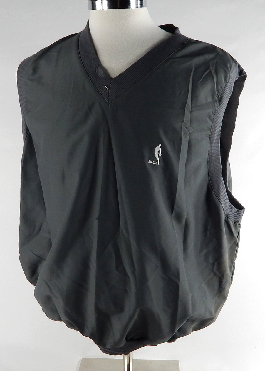 2000s Orlando Magic # Team Issued Grey Vest Shirt Reebok 2XL 625
