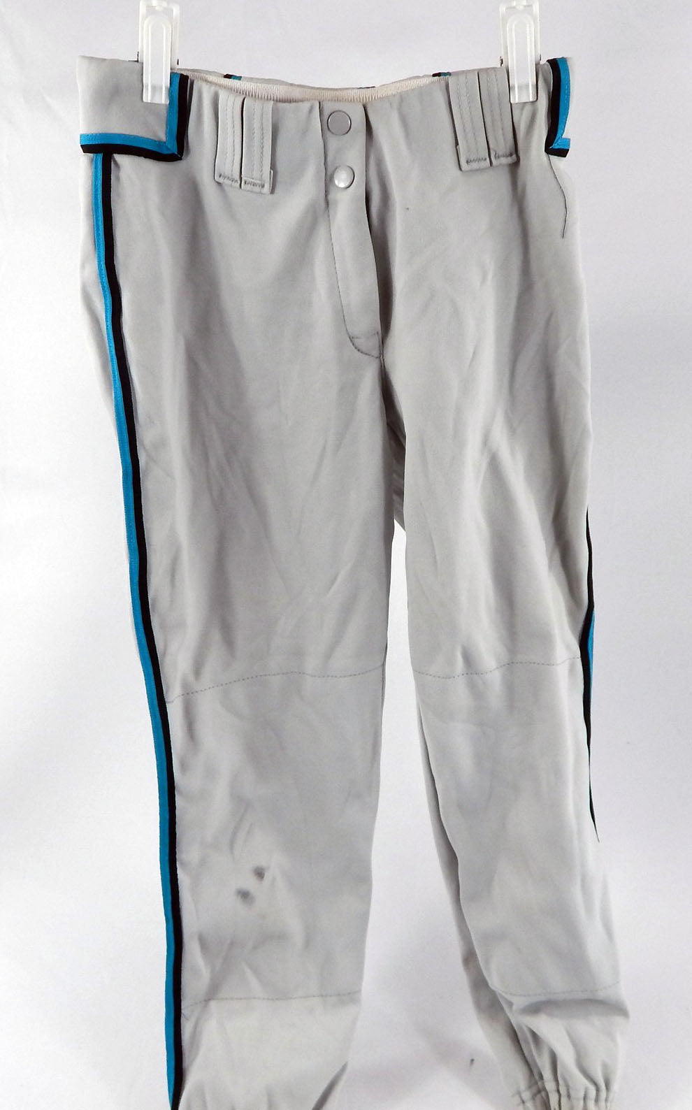 2000s Costal Carolina Chantelers Game Used Grey Womens Softball Pants Size M 72