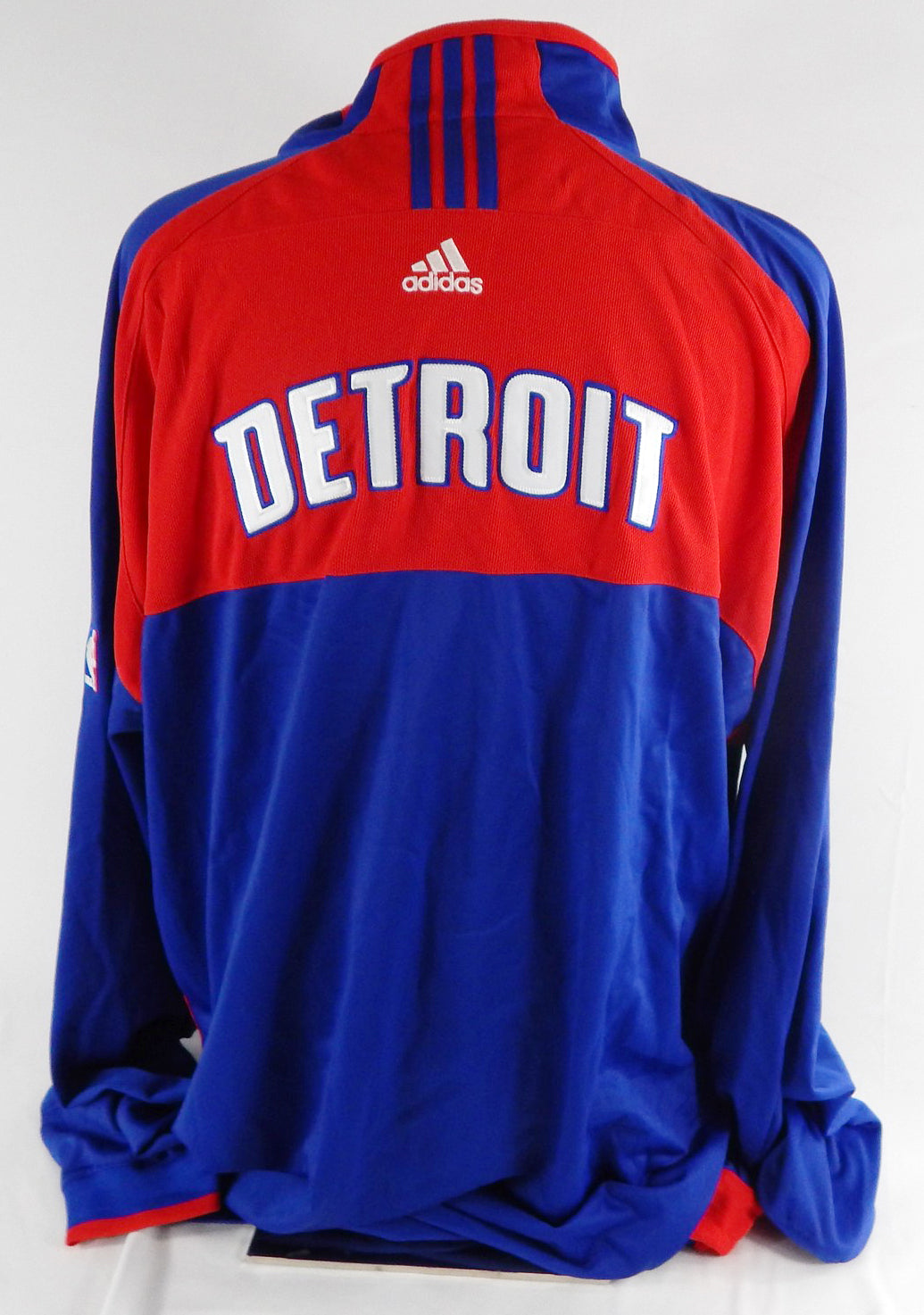 Detroit Pistons Game Issued Blue Warm Up Jacket XXL 309 Pic2