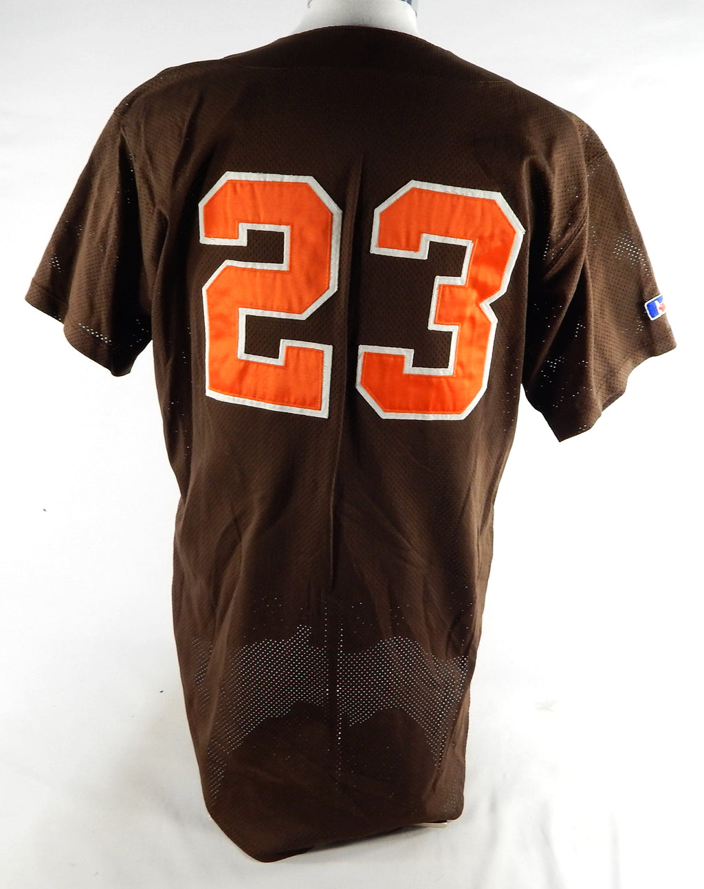 Bowling Green Falcons #23 Game Used Brown Jersey Baseball 46 629 Pic2