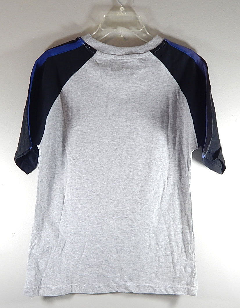 Detroit Pistons Logo NBA Hardwood Classics Raglan Sleeve Shirt New Youth XL Pic2