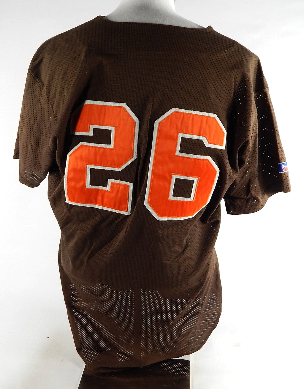 Bowling Green Falcons #26 Game Used Brown Jersey Baseball 46 630 Pic2