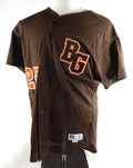 Bowling Green Falcons #25 Game Used Brown Jersey Baseball 46 631