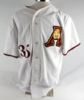 Abilene Prairie Dogs #35 Game Used White Jersey 50 859