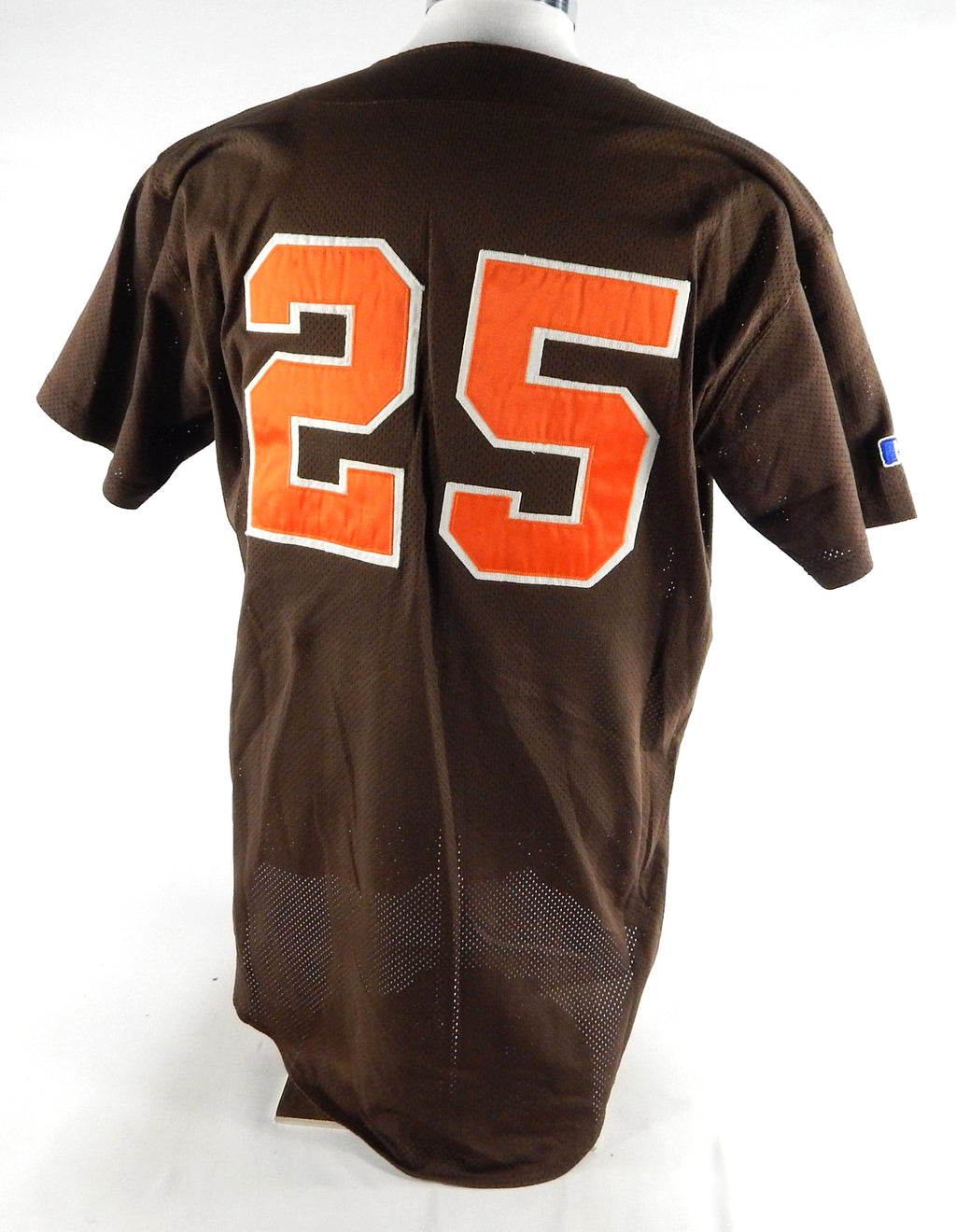 Bowling Green Falcons #25 Game Used Brown Jersey Baseball 46 631 Pic2