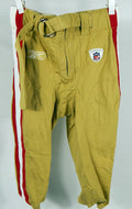 2010 San Francisco 49ers Game Used Gold Pants 34 S DP91366