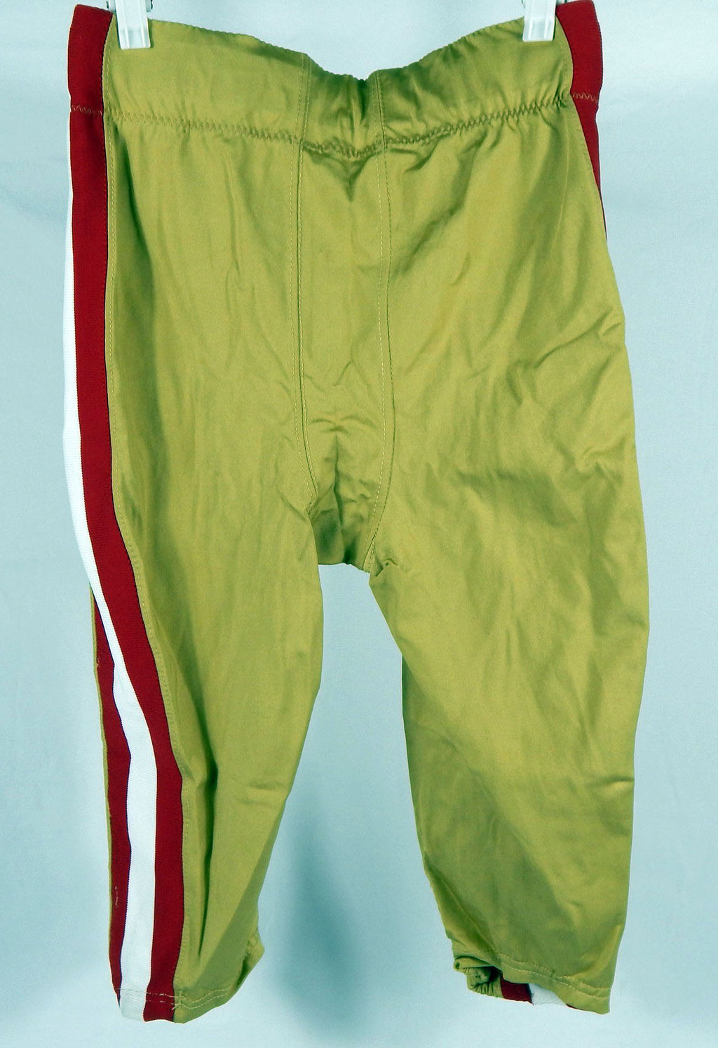2010 San Francisco 49ers Game Used Gold Pants 34 S DP91366 Pic2