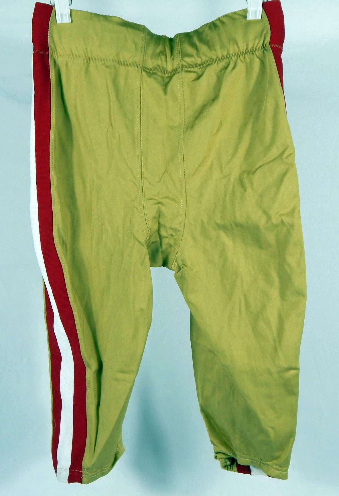 2010 San Francisco 49ers Game Used Gold Pants 34 S DP91366 Pic2