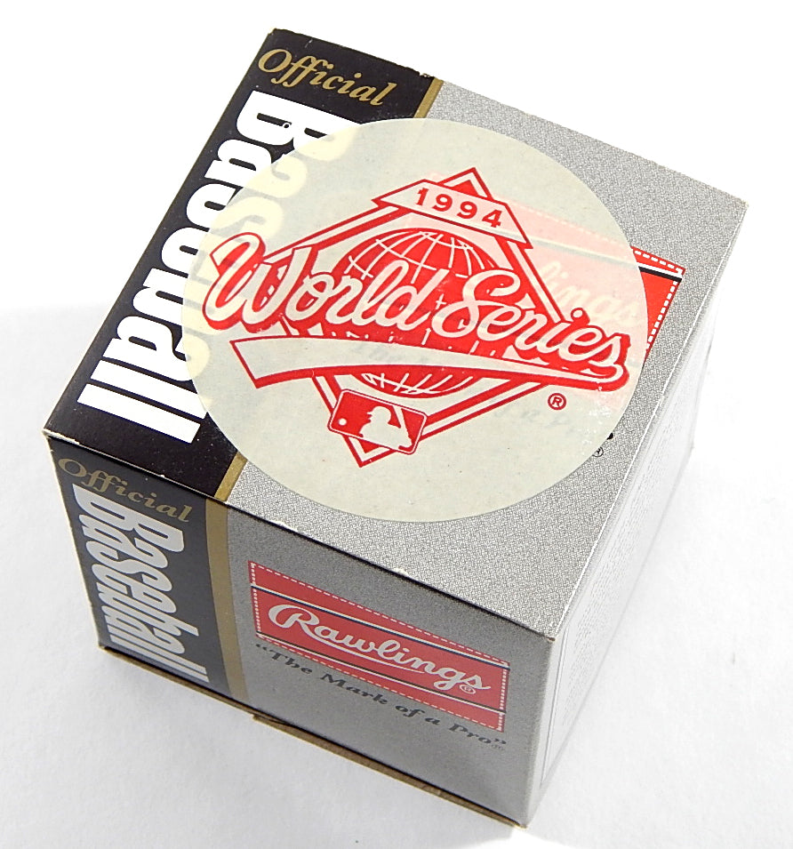 1994 MLB World Series Official Rawlings Baseball Sealed In Box