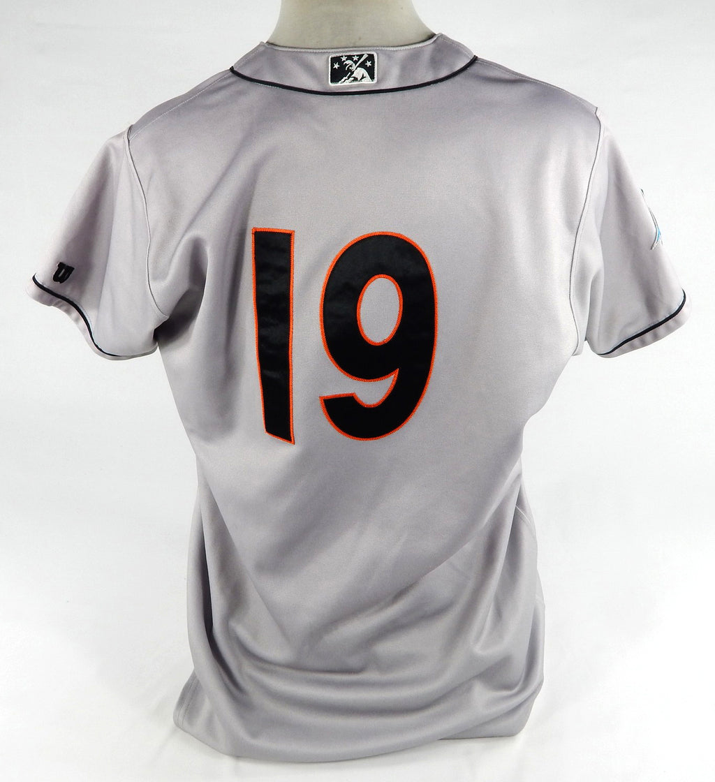 2015-12 Jupiter Hammerheads #19 Game Used Grey Jersey 46 DP71786
