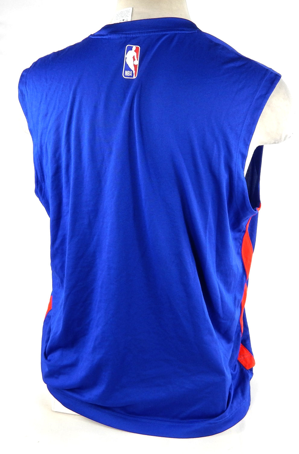 2023-24 Detroit Pistons James Wiseman #13 Game Used Blue Tank Top Shirt EC P 9 Pic2