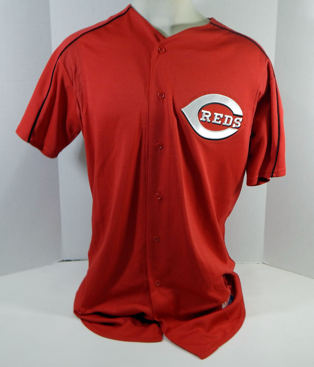 2003-06 Cincinnati Reds Phil Dumatrait #16 Game Used Red Jersey Ex ST BP 46 6586 Pic2