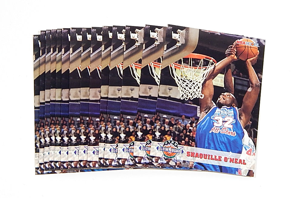Lot of (14) 1993-94 Hoops Shaquille O'Neal #264 All Star