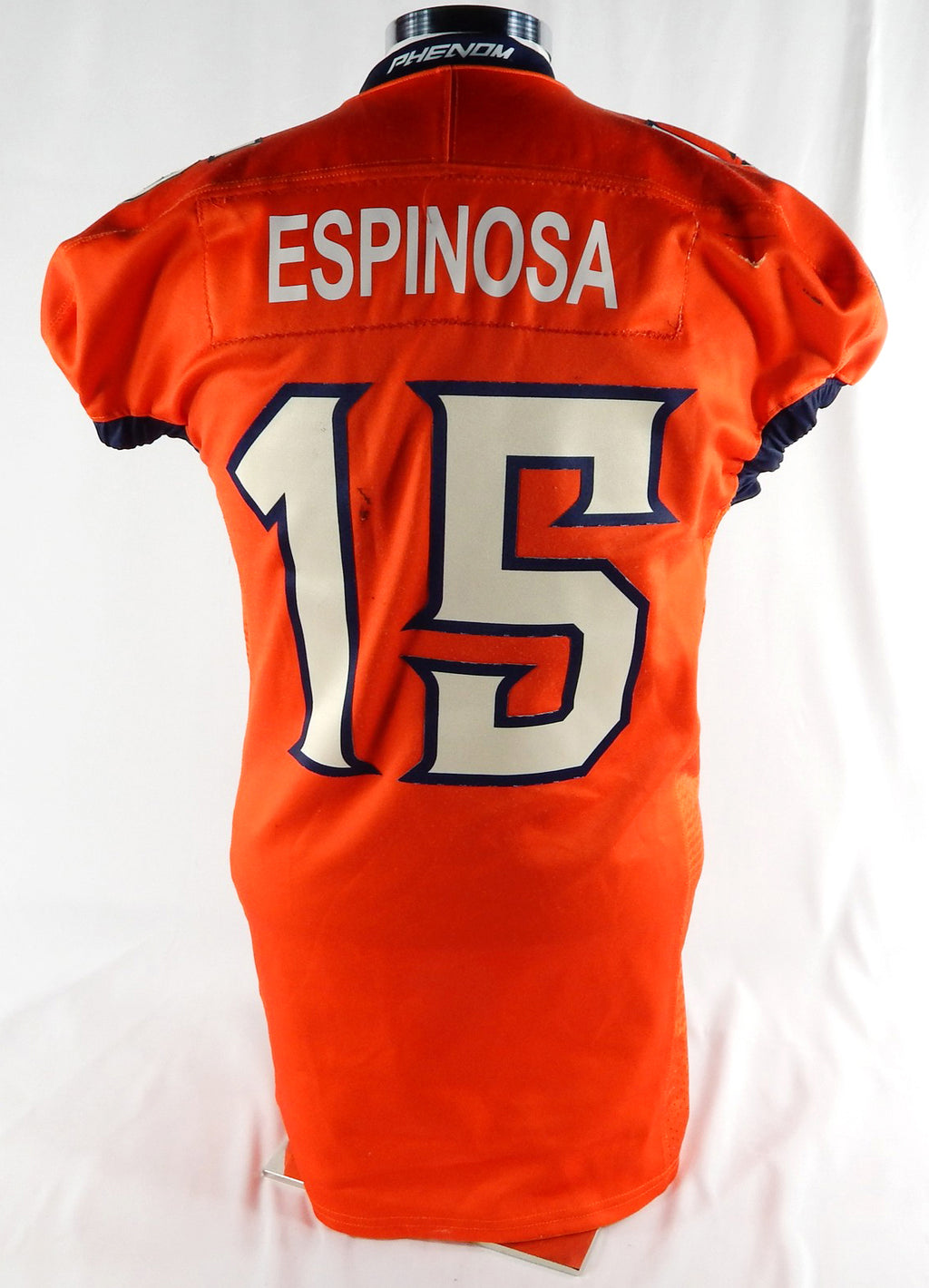 2019 Albany Empire Mason Espinosa #15 Game Used Orange Jersey L 388 Pic2