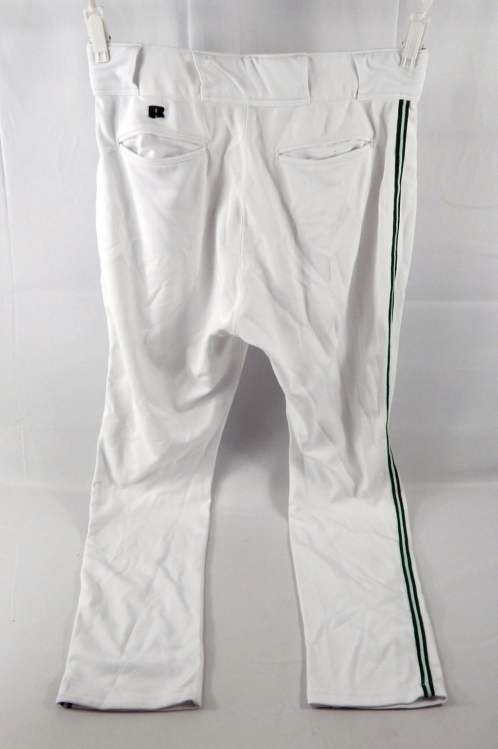 2004 Tampa Bay Devil Rays Danys Baez #28 Game Used White Pants 40 534 Pic2