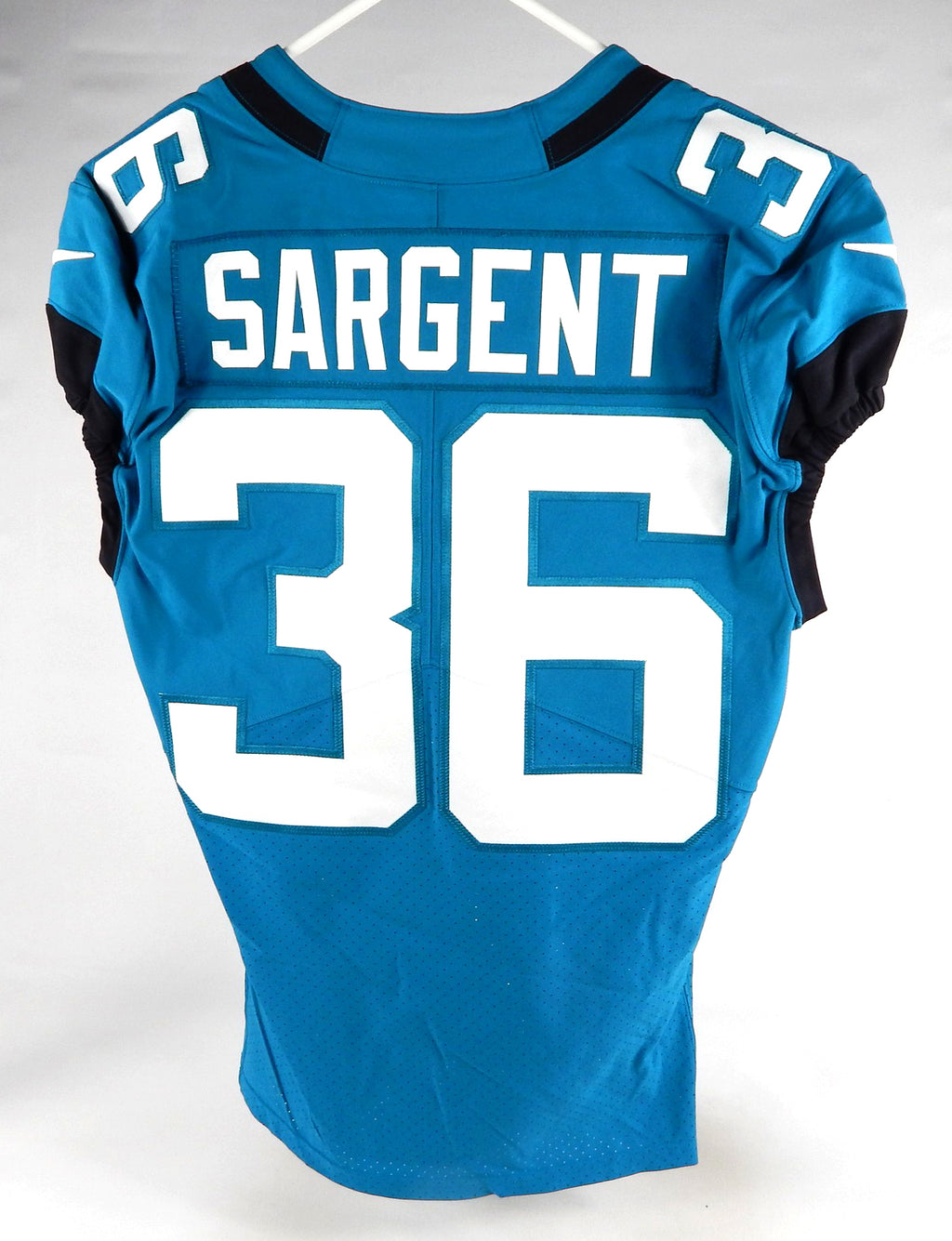 2022 Jacksonville Jaguars Mekhi Sargent #36 Game Issued Blue Jersey 40 DP74473