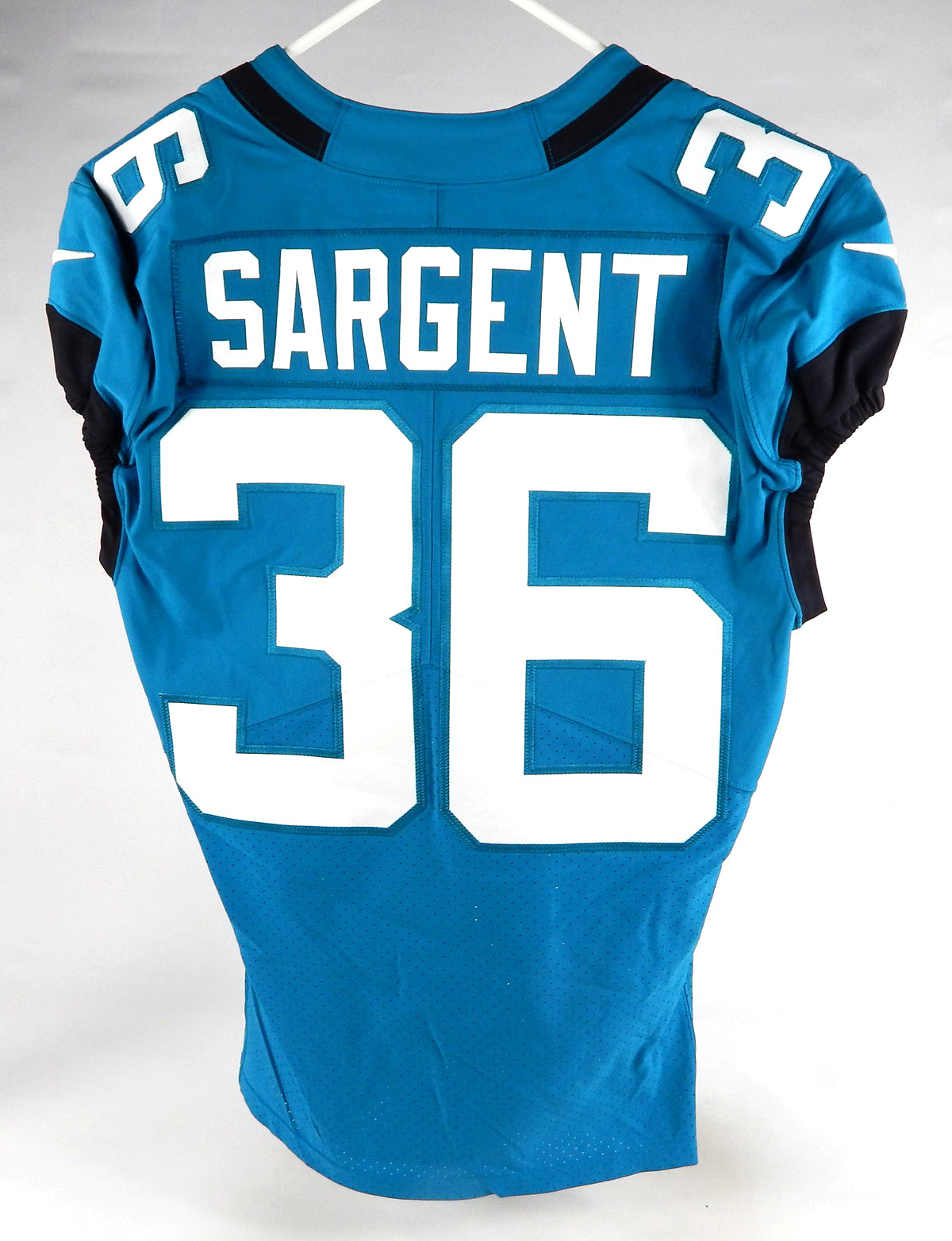 2022 Jacksonville Jaguars Mekhi Sargent #36 Game Issued Blue Jersey 40 DP74473