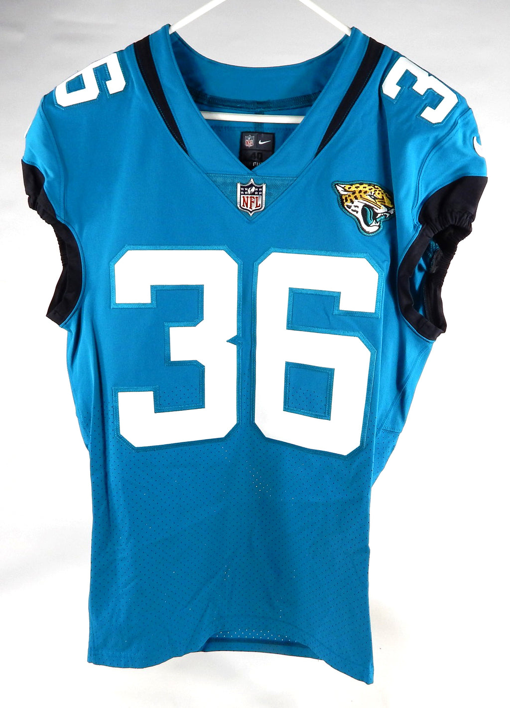 2022 Jacksonville Jaguars Mekhi Sargent #36 Game Issued Blue Jersey 40 DP74473 Pic2