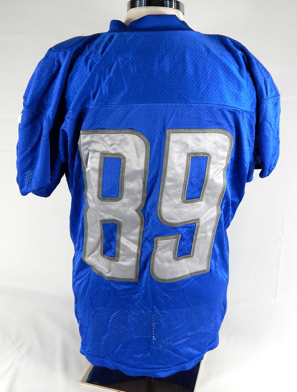 2017 Detroit Lions #89 Game Used Blue Practice Jersey 48 252 Pic2