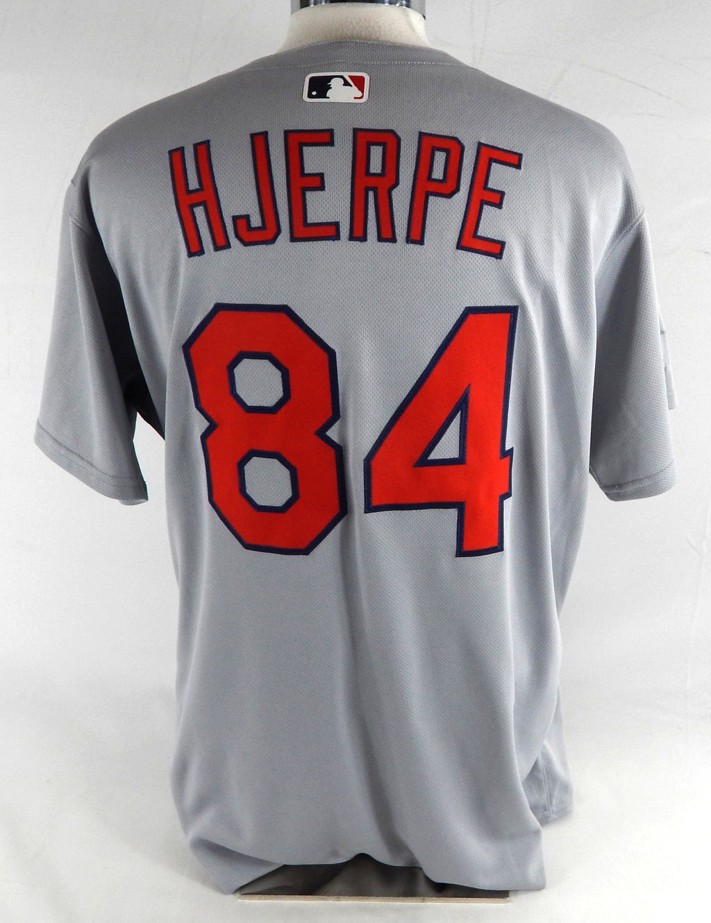 2025 St. Louis Cardinals Cooper Hjerpe #84 Game Issued Grey Jersey 46 503 Pic2