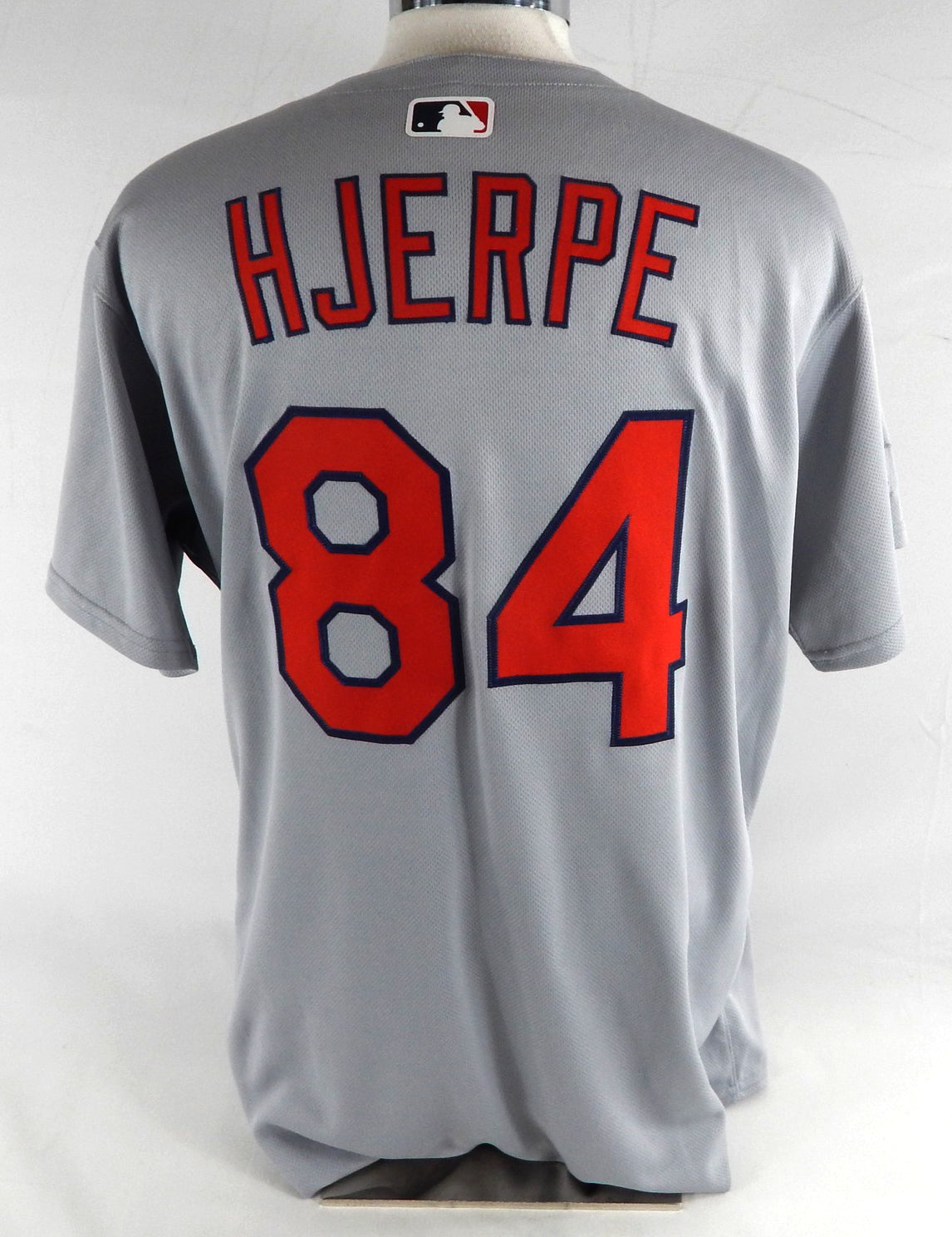 2025 St. Louis Cardinals Cooper Hjerpe #84 Game Issued Grey Jersey 46 503 Pic2
