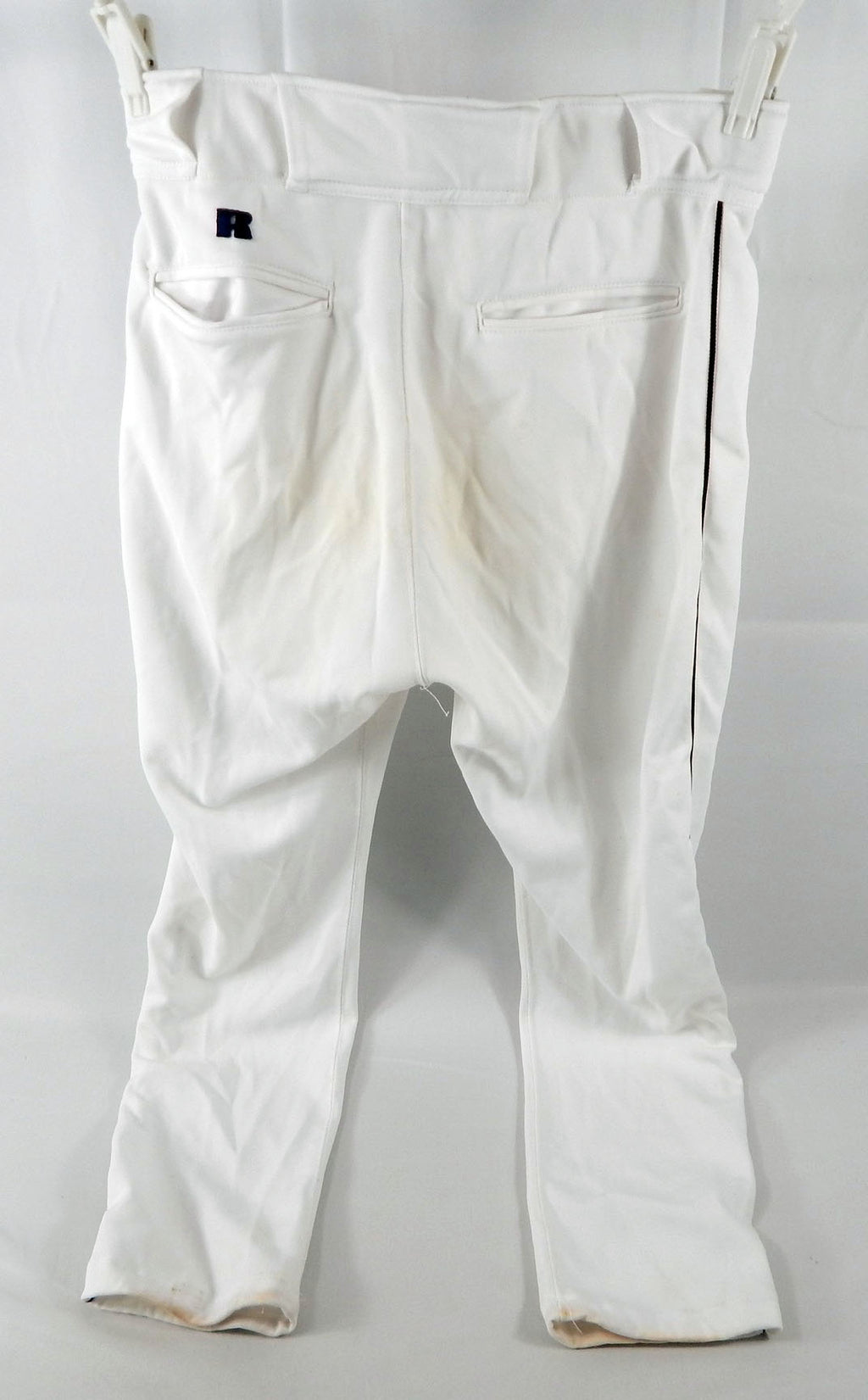 1997 Houston Astros Jeff Tackett #32 Game Used White Pants 36 536 Pic2
