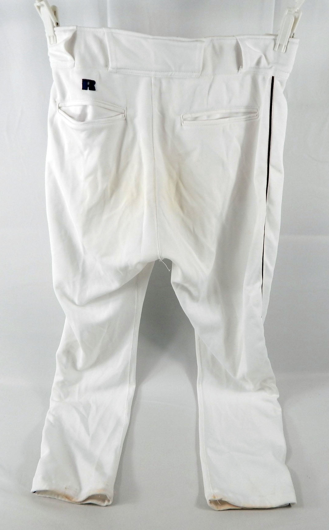 1997 Houston Astros Jeff Tackett #32 Game Used White Pants 36 536 Pic2