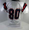2002-05 Ole Miss Rebels #80 Game Issued White Jersey LT DP17024