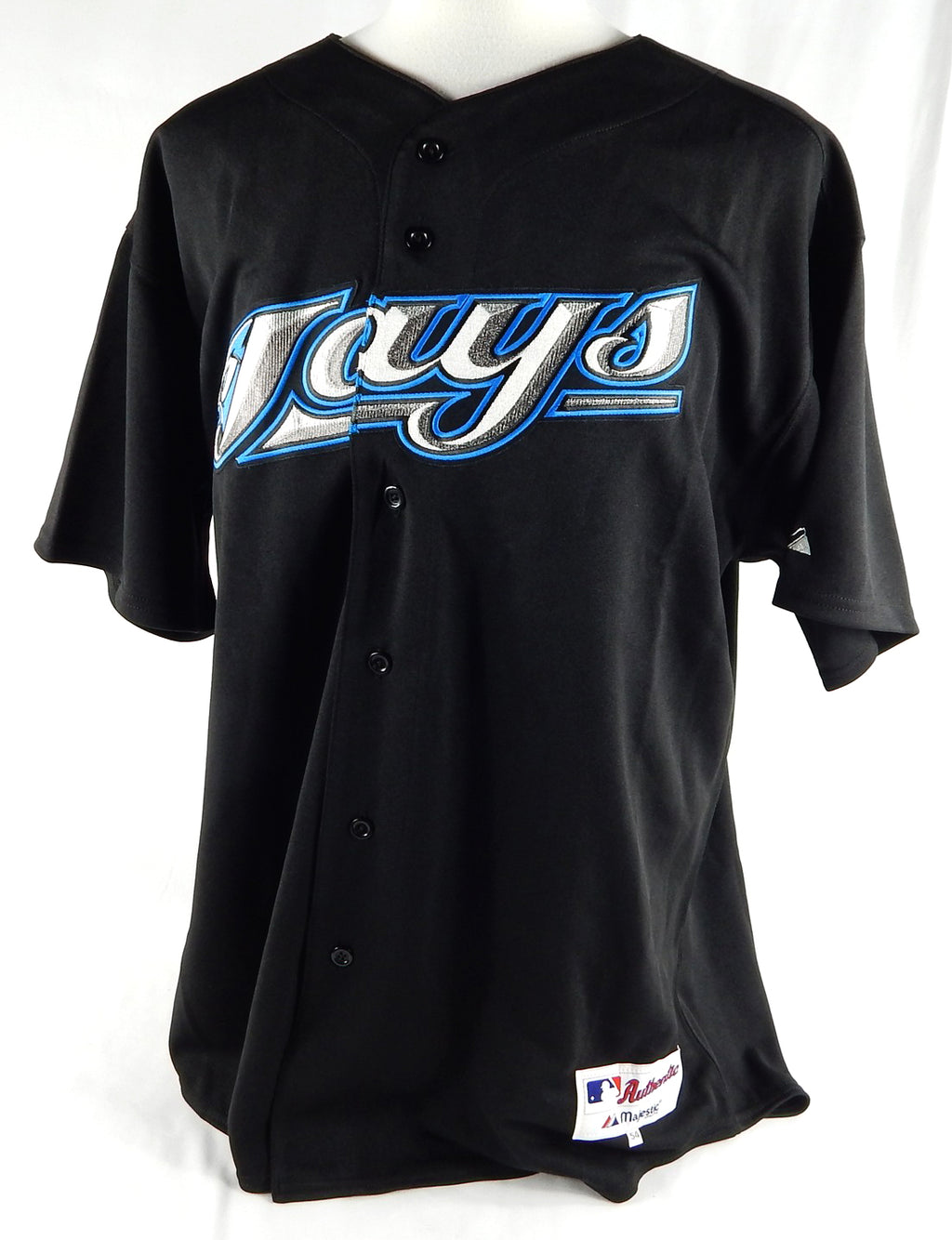 2004-11 Toronto Blue Jays Blank # Game Issued Black Jersey 54 883