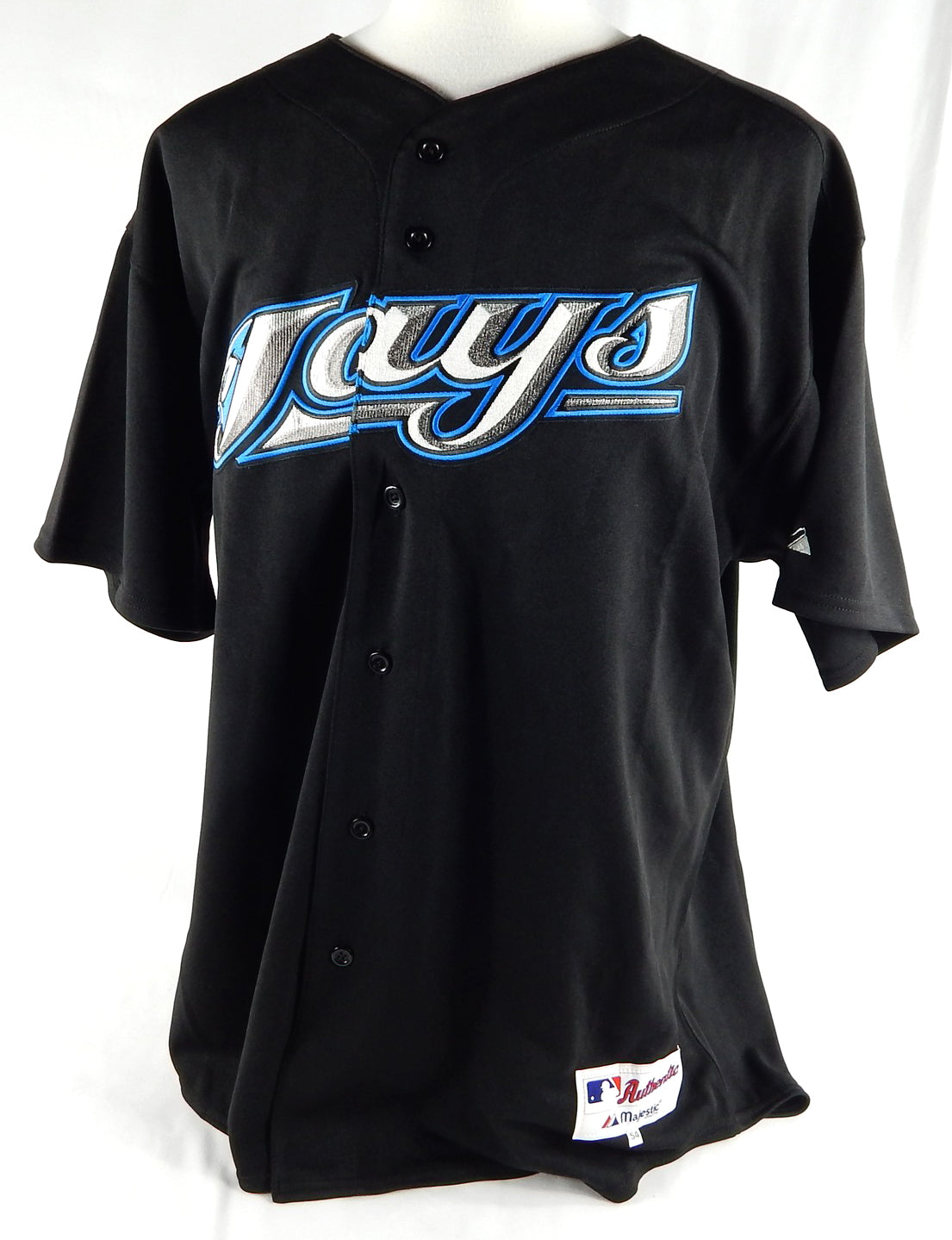 2004-11 Toronto Blue Jays Blank # Game Issued Black Jersey 54 883