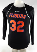 2012 Florida Gators #32 Game Used Black Jersey Womens Volleyball 089
