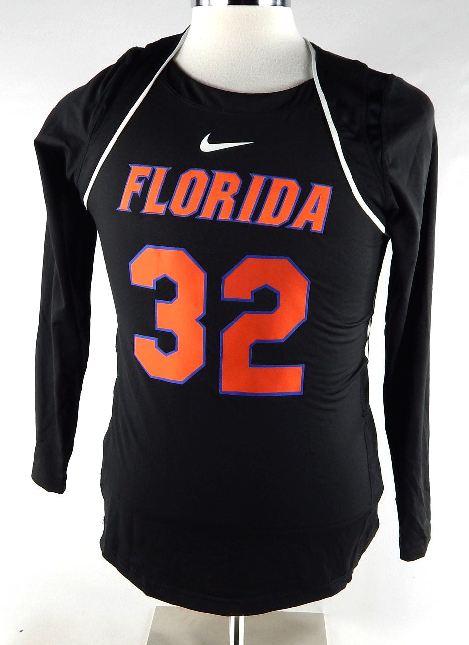 2012 Florida Gators #32 Game Used Black Jersey Womens Volleyball 089 Pic2