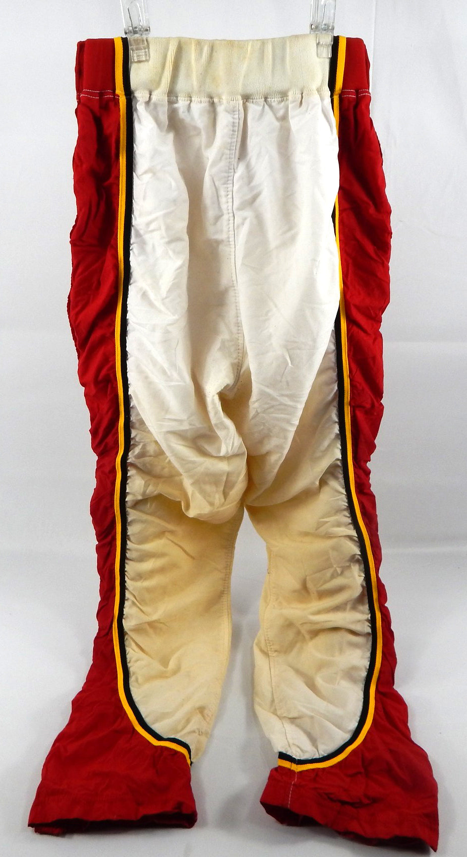 1992-93 Atlanta Hawks Paul Graham #25 Game Used White Warm Up Pants 36 936 Pic2
