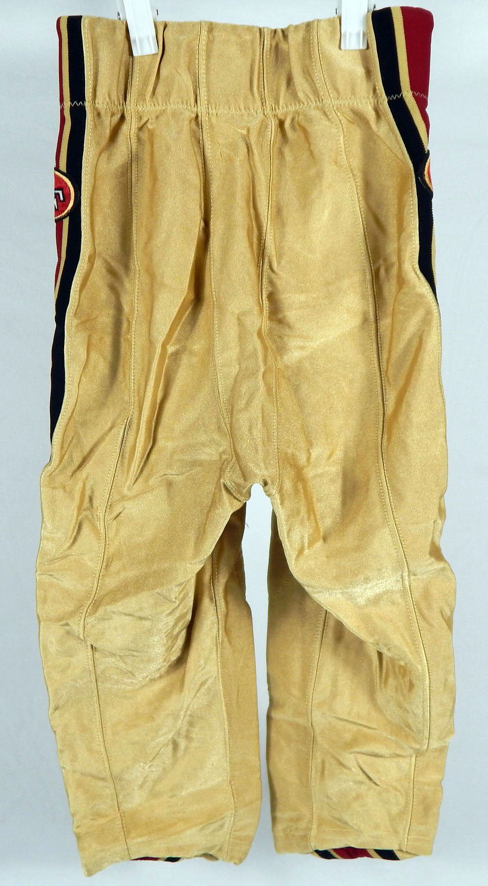 San Francisco 49ers Game Used Gold Pants 30 382 Pic2