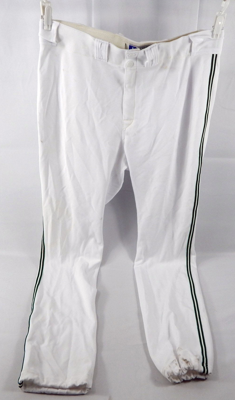 2003 Tampa Bay Devil Rays Game Used White Pants 42 539