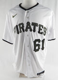 2020 Pittsburgh Pirates Oneil Cruz #61 Game Issued White Jersey Memorial Day 3