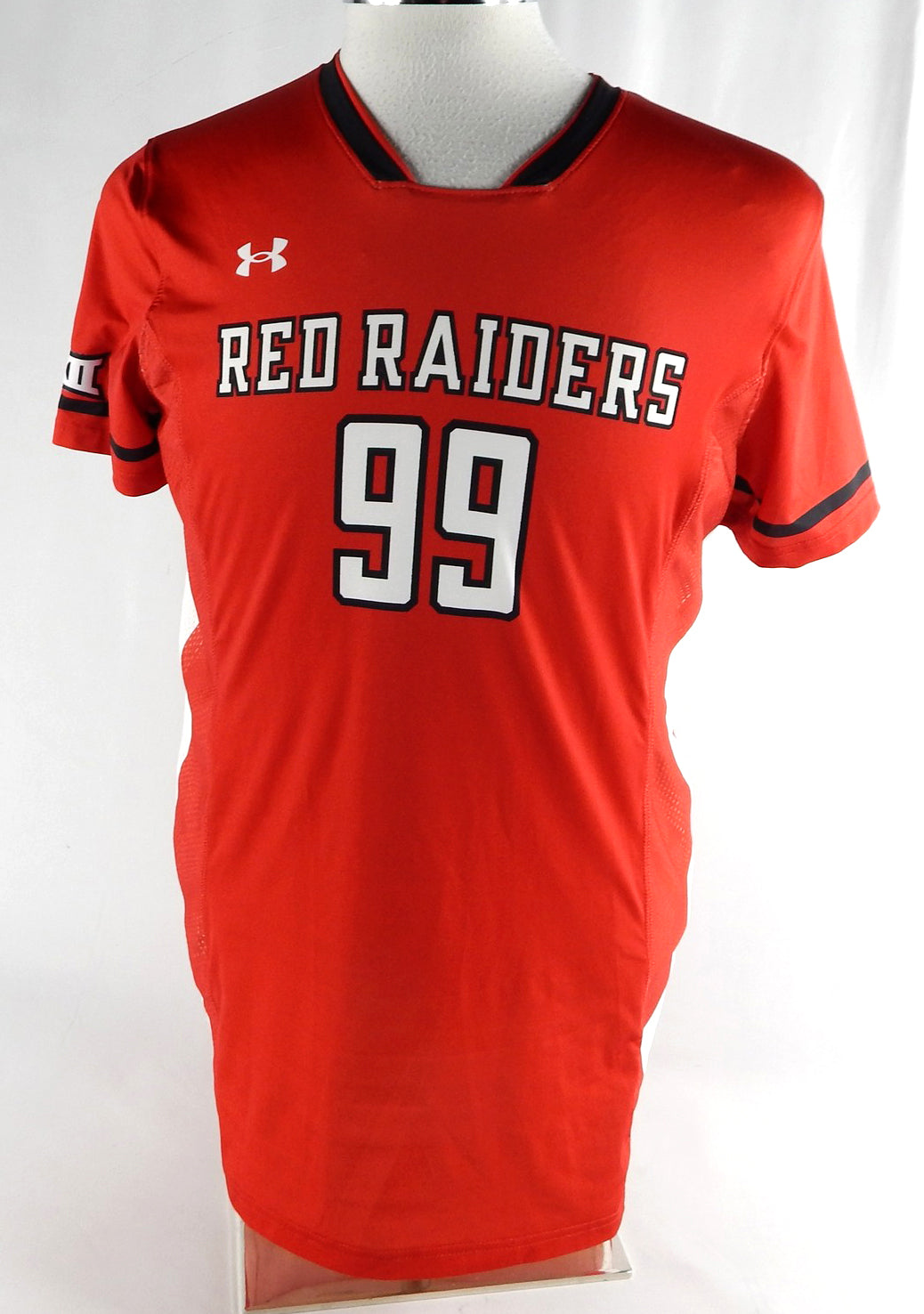 2023 Texas Tech Red Raiders #99 Game Used Red Jersey Womens Soccer L 227
