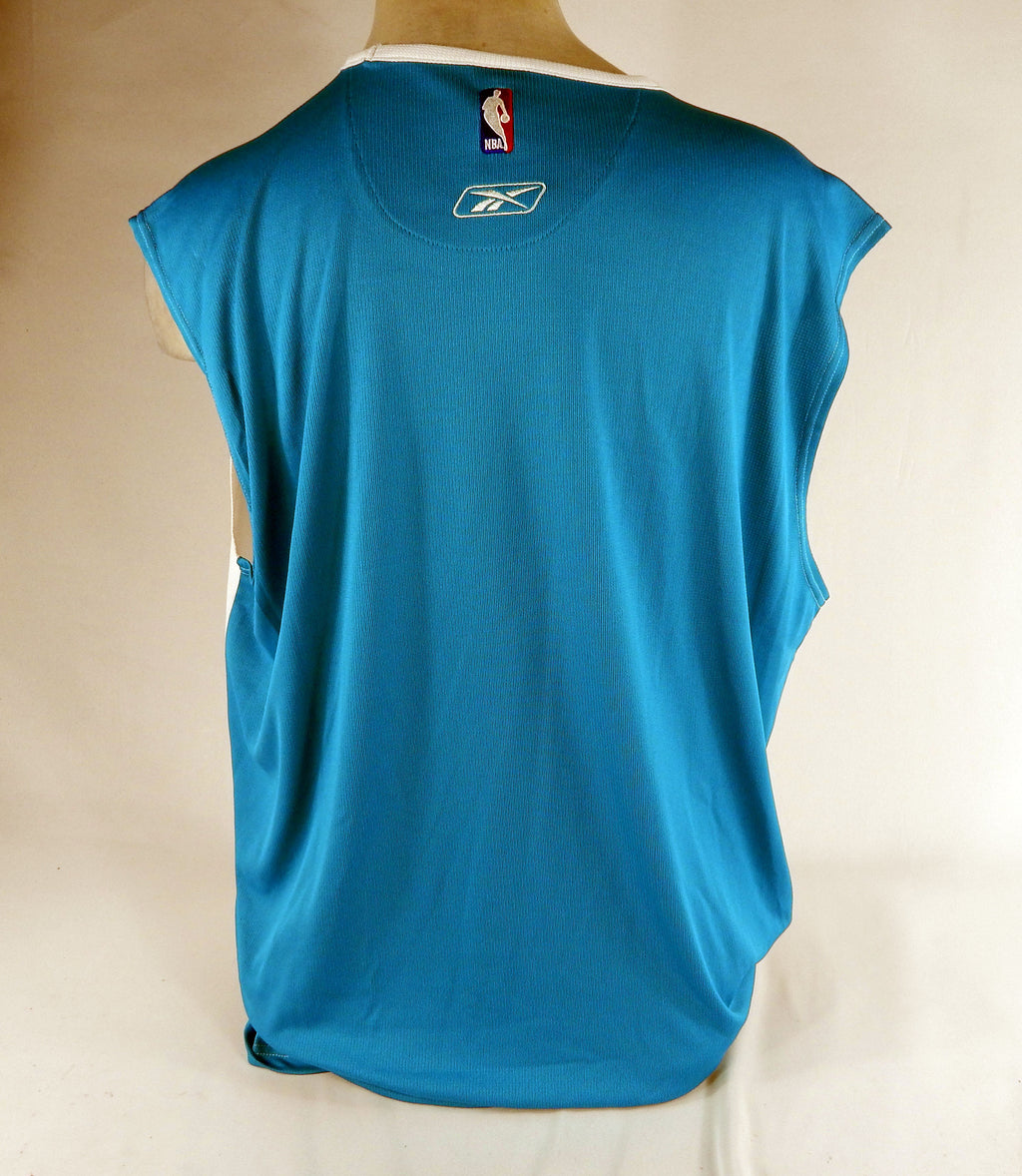 2000s Charlotte Hornets Game Issued White Tank Top Shirt 2XLT DP68875 Pic2