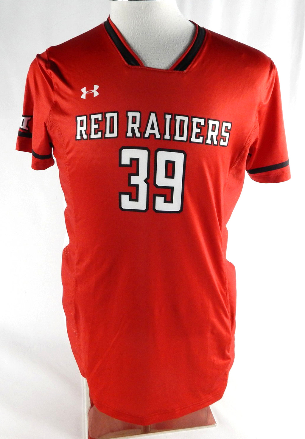 2023 Texas Tech Red Raiders #39 Game Used Red Jersey Womens Soccer L 228