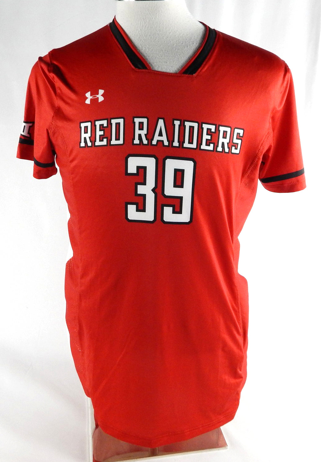 2023 Texas Tech Red Raiders #39 Game Used Red Jersey Womens Soccer L 228