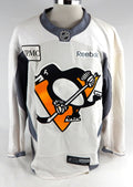Wilkes-Barre/Scranton Penguins Brian Lafferty #11 Game Used White Jersey 9