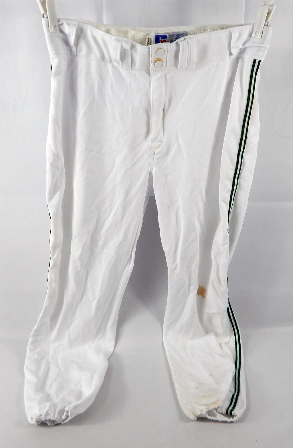 2004 Tampa Bay Rays #55 Game Used White Pants 40 882