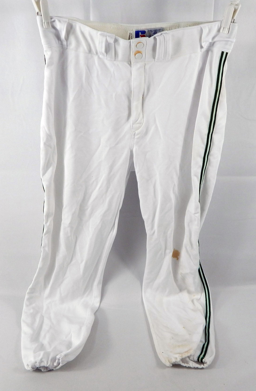2004 Tampa Bay Rays #55 Game Used White Pants 40 882