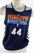 2012-13 Charlotte Bobcats Jeff Taylor #44 Game Used Navy Practice Jersey 2XL 087