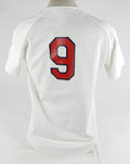 1990s Palm Beach Cardinals #9 Game Used White Jersey 44 DP71797