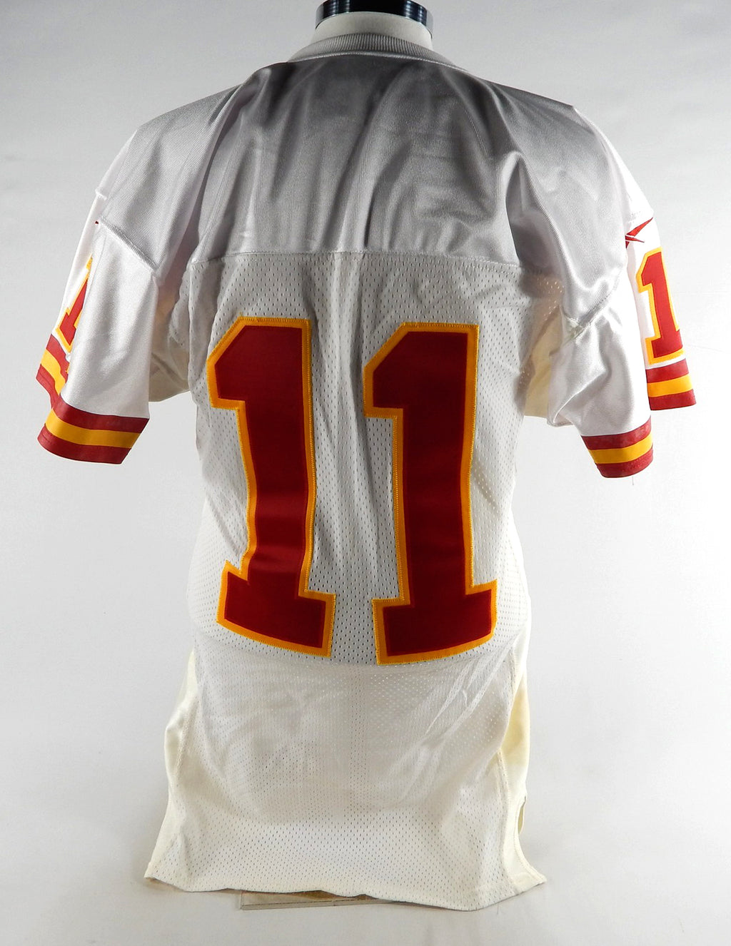 1997 Kansas City Chiefs #11 Game Issued White Jersey 40 653 Pic2